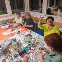 Delavnica DECOUPAGE - SERVIETNA TEHNIKA , Radenci 09.10. - 16.10.2025