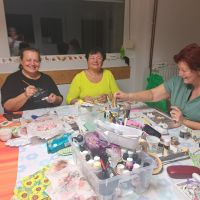 Delavnica DECOUPAGE - SERVIETNA TEHNIKA , Radenci 09.10. - 16.10.2025