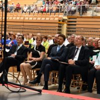 Jubilejna 20. revija pevskih zborov društev invalidov Zveze delovnih invalidov Slovenije, Trbovlje, 12.5.2018