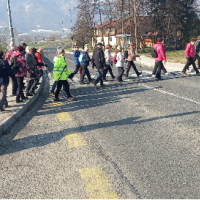 Veselo druženje ODI na zimskem pohodu