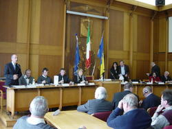 Podpis sporazuma v Gorici