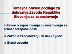 "Predstavitev ukrepov aktivne politike zaposlovanja"
