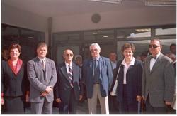 Podpredsednica MDI DomÂžale g. Vida Perne, podÂžupan ObÄine DomÂžale g.Vinko Juhart, predsednik MDI DomÂžale g. predsednik Edva