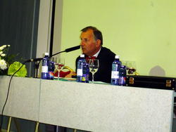 Predsednik Miran Kranjc pri nagovoru